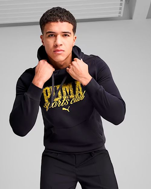 Blusão de Moletom Masculino Puma Class com Capuz