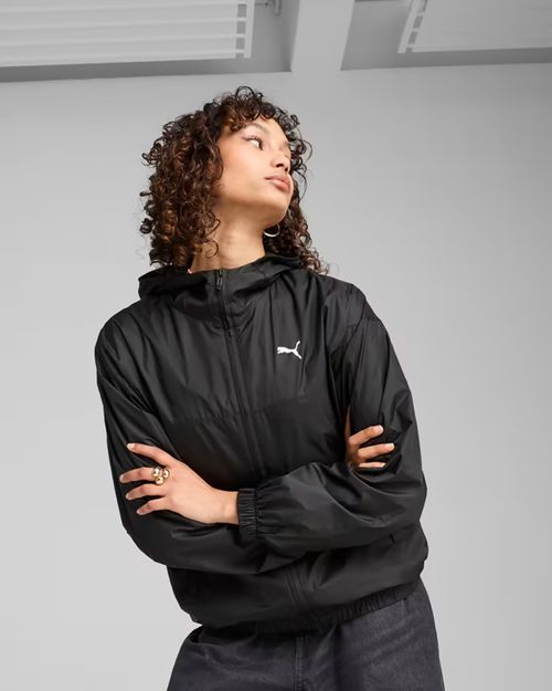 Jaqueta Feminina Puma Corta-Vento Essentials Relaxed