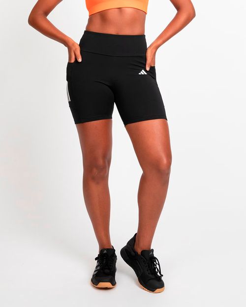 Shorts Feminino Adidas 3 Listras Com Bolso