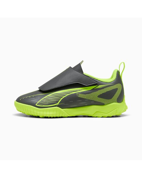 Chuteira Society Puma com Velcro ULTRA 5 PLAY Kids