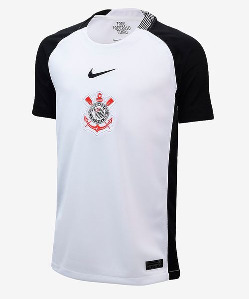 Camisa Infantil Nike Corinthians I 2025/26 Torcedor Pro