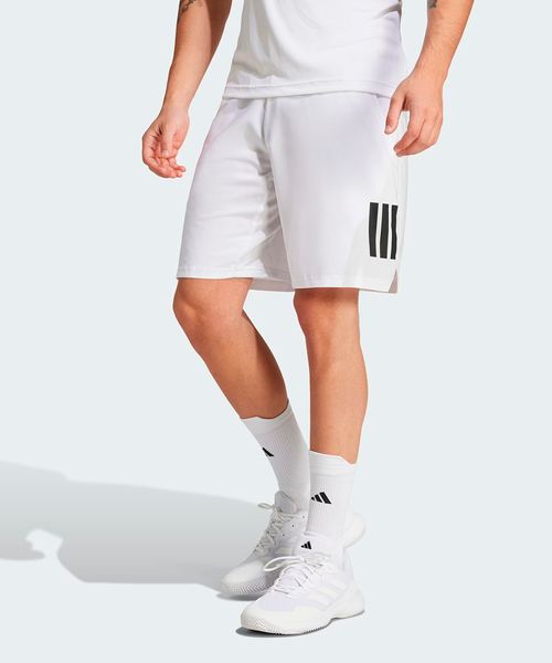 Shorts Masculino Adidas Tênis Clube Climacool Três Listras