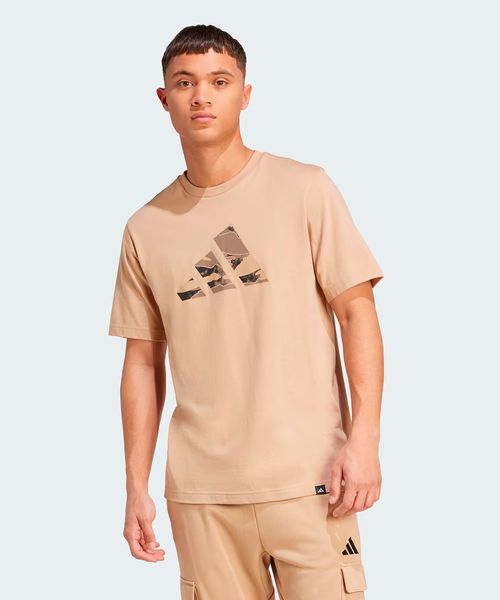 Camiseta Masculina Adidas Estampada Logo Camo