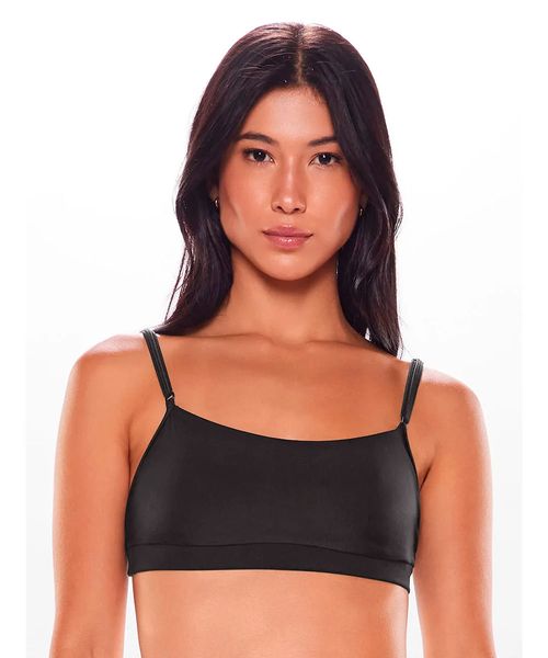 Top Feminino Body For Sure Alça Reta Liso 360