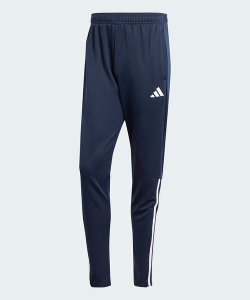 Calça Masculina Adidas Afunilada Justa Três Listras AEROREADY