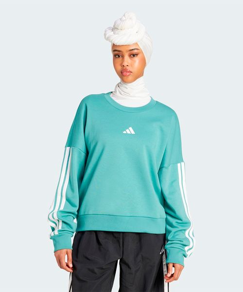 Moletinho Feminino Adidas Essentials Três Listras