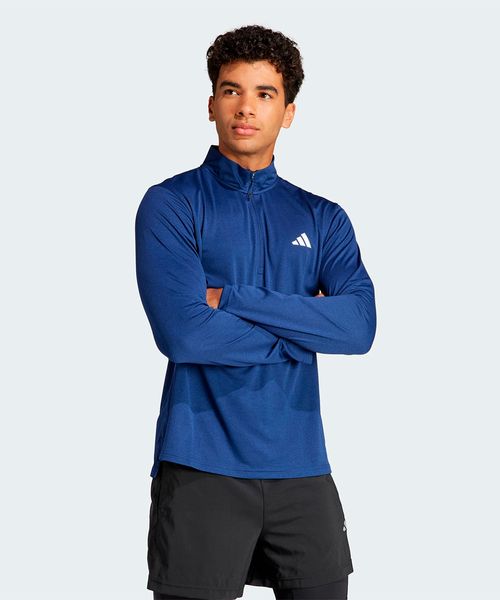 Camiseta Masculina Adidas Treino Manga Longa Train Essentials