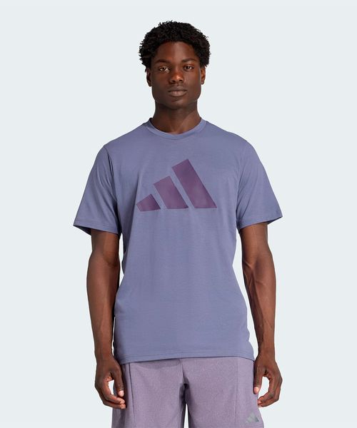 Camiseta Masculina Adidas Treino Manga Curta Logo