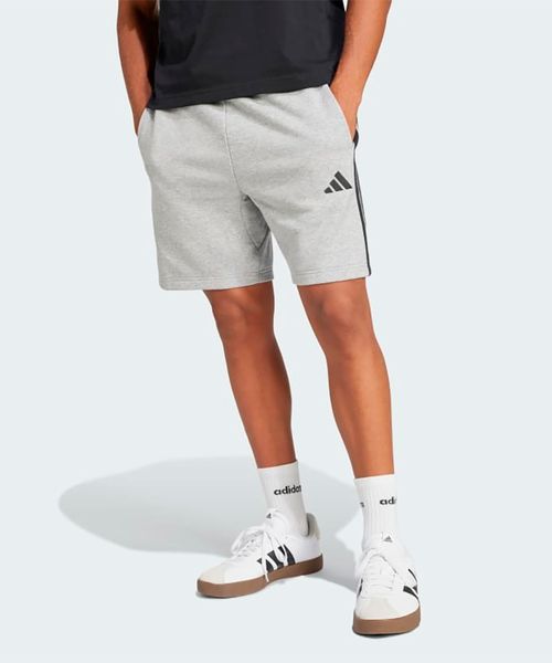 Shorts Moletinho Masculino Adidas Essentials Três Listras