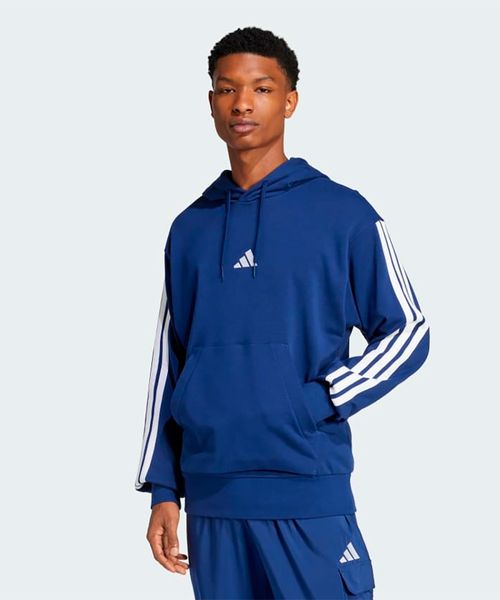 Moletinho Masculino Adidas Capuz Essentials 3-Stripes