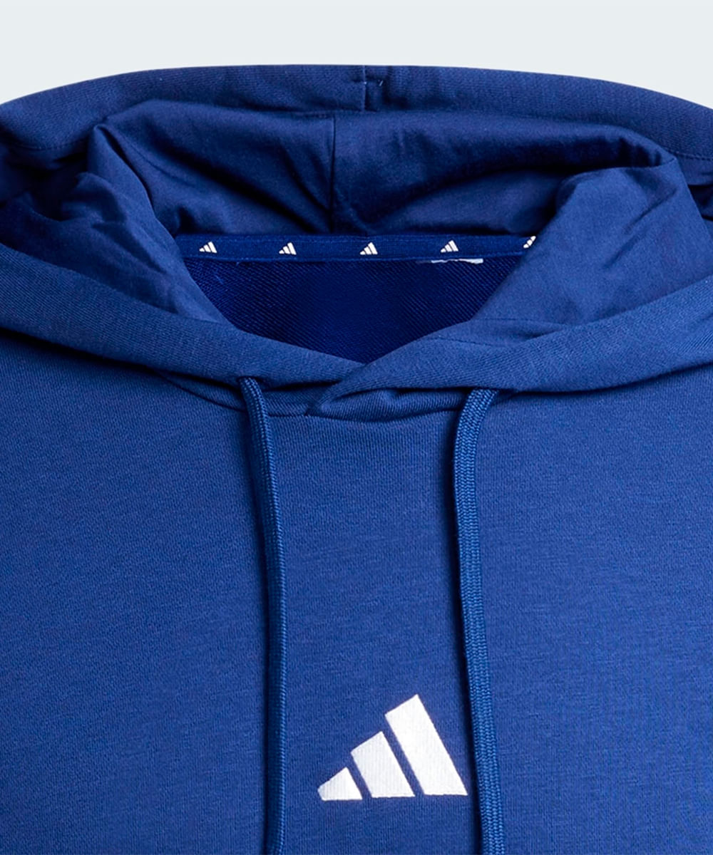 Moletinho Masculino Adidas Capuz Essentials 3-Stripes - Drastosa