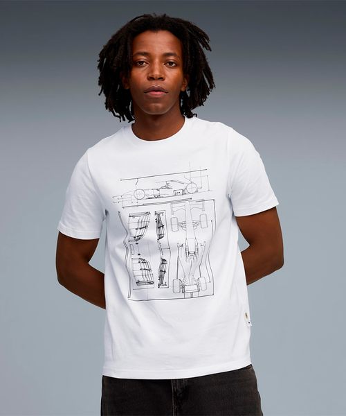 Camiseta Masculina Puma Scuderia Ferrari Sportswear Graphic