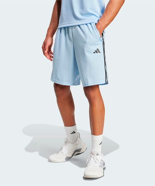 Shorts Masculino Adidas Treino Essentials Piquet 3-Stripes