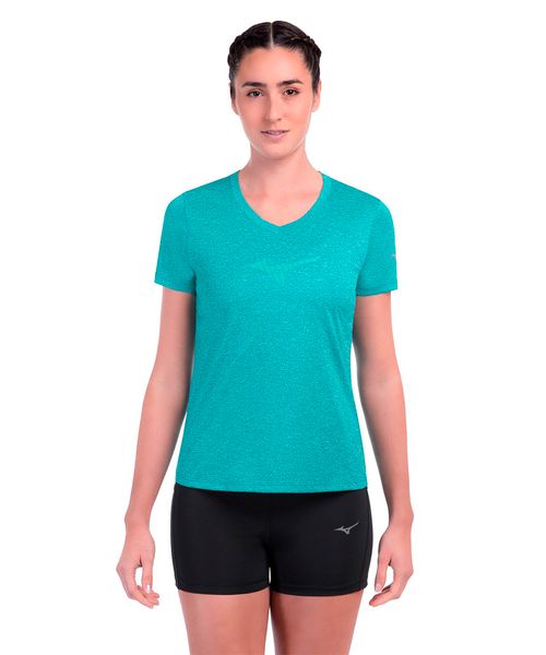 Camiseta Feminina de Corrida Mizuno Spark Big Logo 2