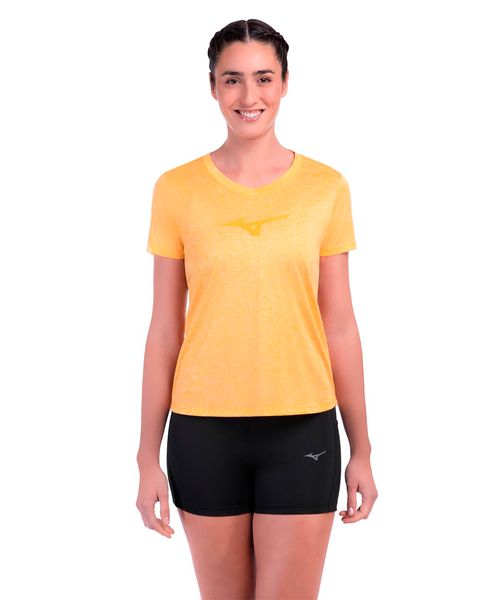 Camiseta Feminina de Corrida Mizuno Spark Big Logo 2