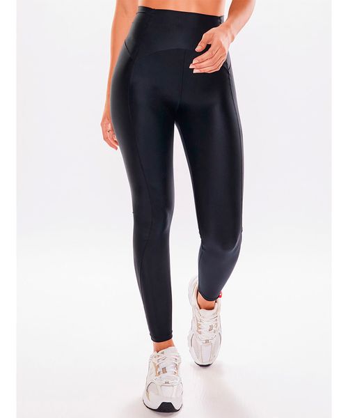 Calça Legging Feminina Body For Sure Cós Duplo Lisa Basic