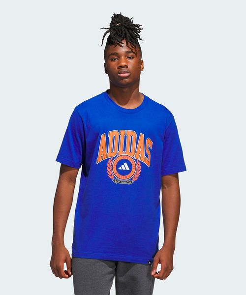 Camiseta Masculina Adidas estampada Varsity Crest