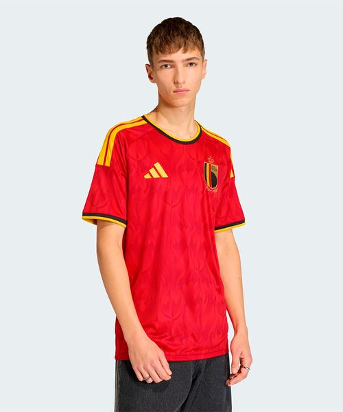 Camisa Seleção Bélgica Home Torcedor 2026 Adidas Masculina