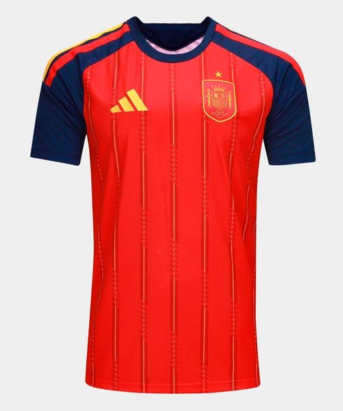 Camisa Seleção Espanha Home Torcedor 2026 Adidas Masculina