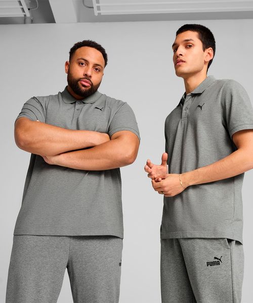 Camisa Polo Masculina Puma Essentials Pique