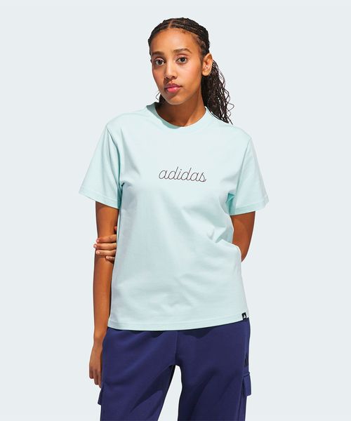 Camiseta Feminina Adidas Estampada Cozy Holiday