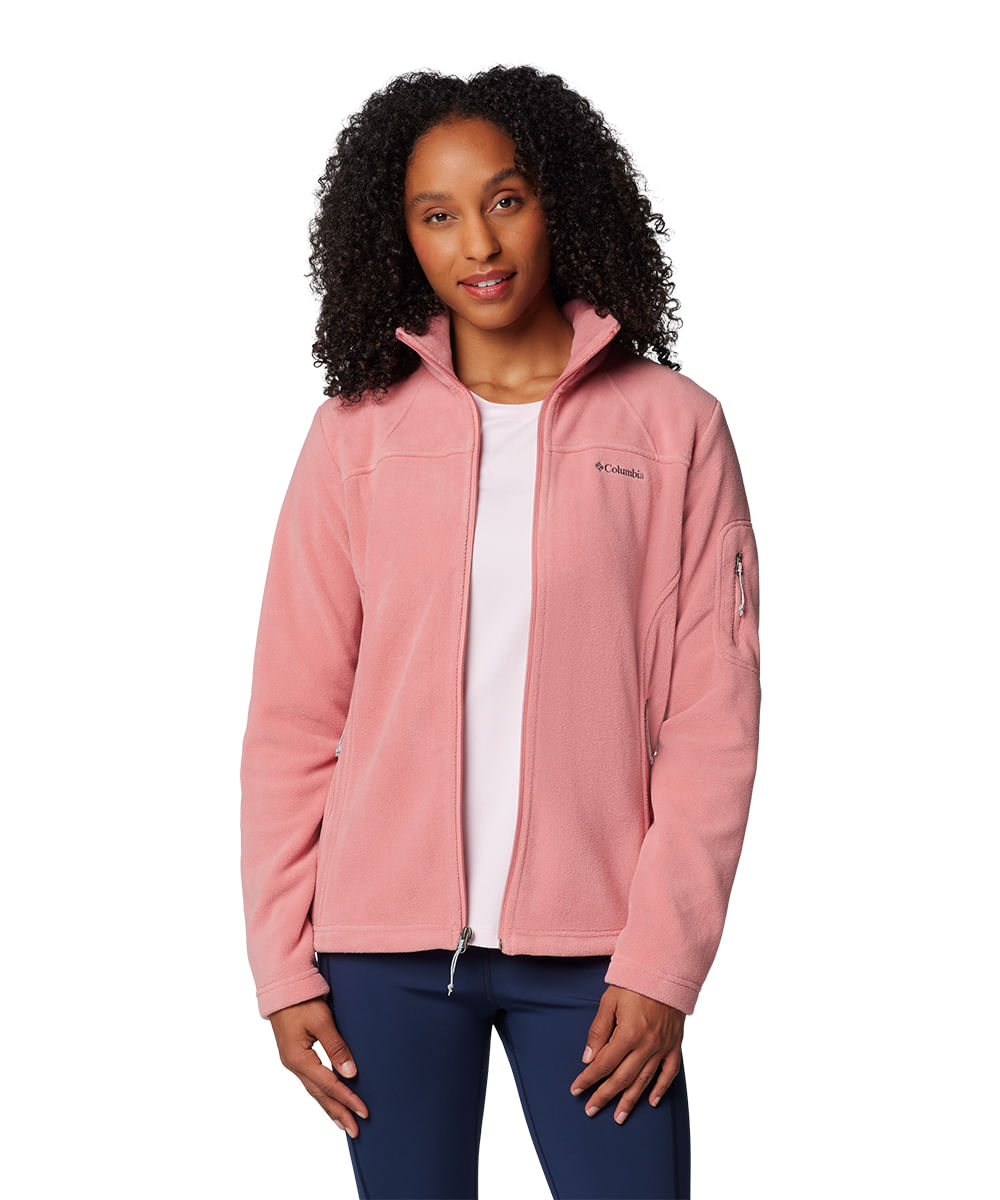 Jaqueta Fleece Columbia Feminina Fast Trek™ II - Drastosa | Só as