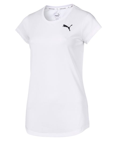 Camiseta Feminina Puma Essentials Logo Poly