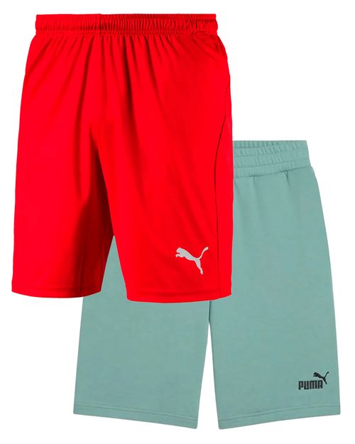 Kit Shorts Masculino Puma Liga + Shorts Masculino Puma Essentials No. 1 Logo 10"