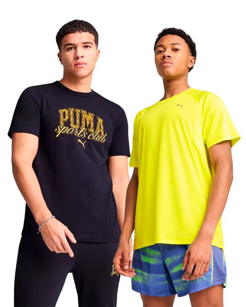 Kit Camiseta Masculina Puma VELOCITY  + Camiseta Masculina Graphic Tee PUMA Class