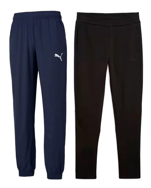 Kit Calça Masculina Puma Active Woven + Calça Masculina Puma Evostripe Core Pants