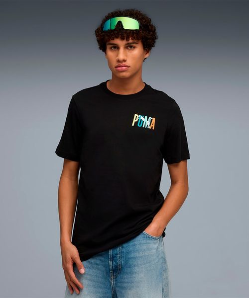 Camiseta Masculina Puma Essentials Graphics