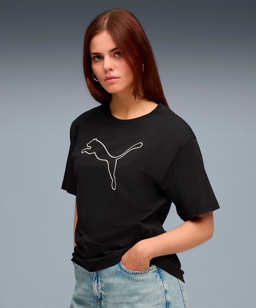 Camiseta Feminina Puma HER Ampla Graphic