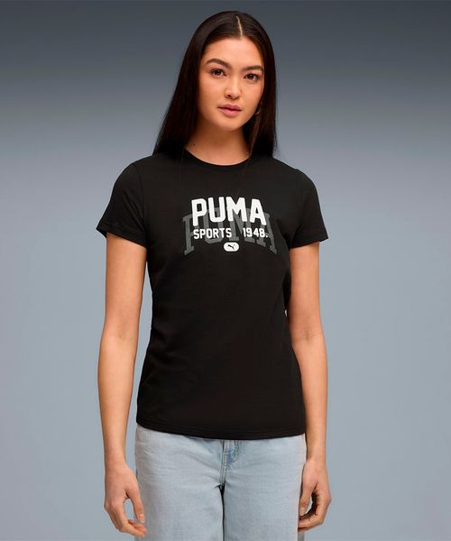 Camiseta Feminina Puma Graphic Varsity
