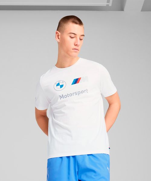 Camiseta Masculina Puma BMW Motorsport Essential Logo