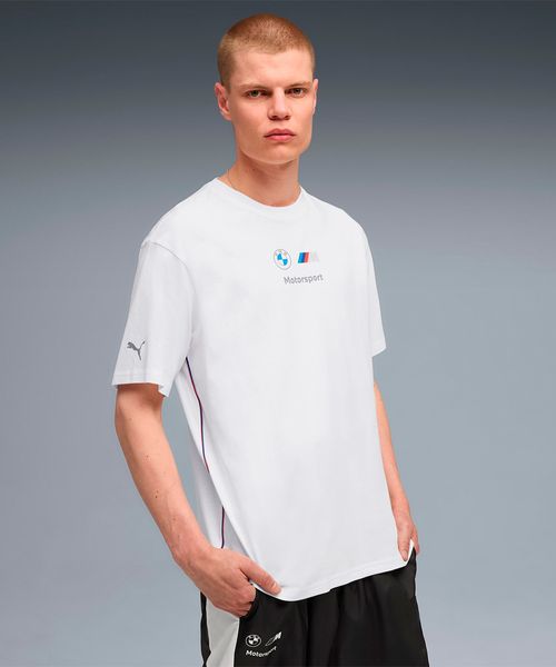 Camiseta Masculina Puma BMW Motorsport Essential Logo