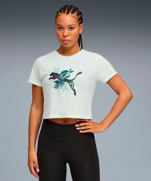 Camiseta Feminina Cropped GREEN TERRAINS Training