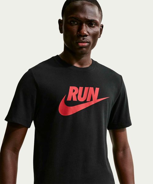 Camiseta Masculina Nike Dri-FIT Run Swoosh