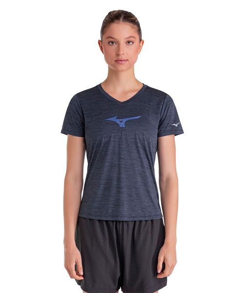 Camiseta Feminina de Corrida Mizuno Spark Big Logo 2