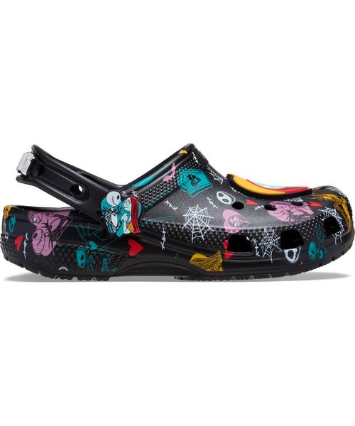 Sandália Crocs Nightmare Before Christmas Multi Classic Clog Juvenil