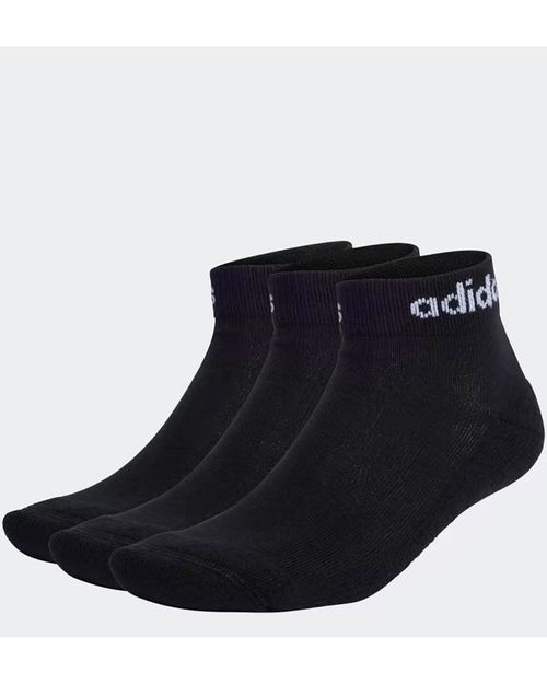 Meias Adidas Linear Ankle Cushioned 3 pares