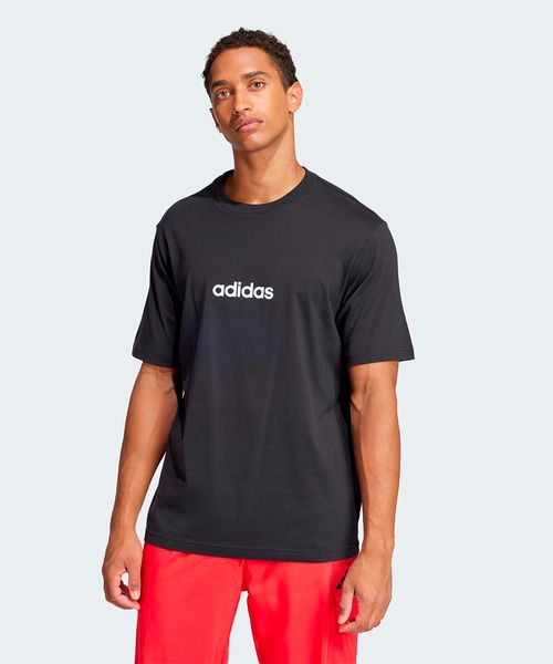 Camiseta Masculina Adidas Essentials Linear Single Jersey