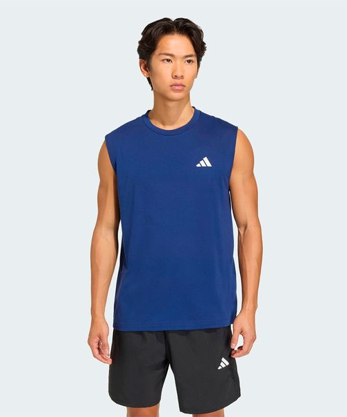 Camiseta Masculina Adidas sem mangas Workout Essentials Feelready