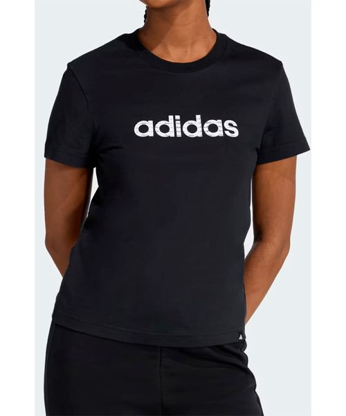 Camiseta Feminina Adidas Essentials Big Linear Single Jersey