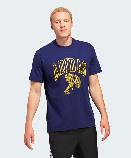 Camiseta Masculina Adidas Estampada Collegiate Arch