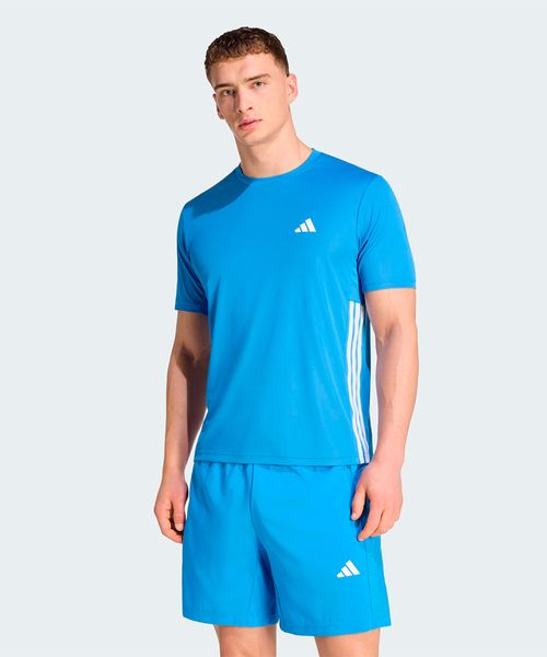 Camiseta Masculina Adidas Workout Essentials Base Três Listras