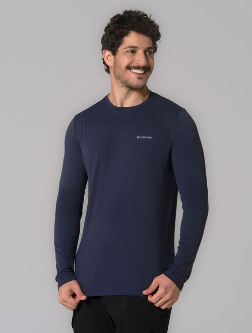 Camiseta Columbia Masculina M/L Neblina