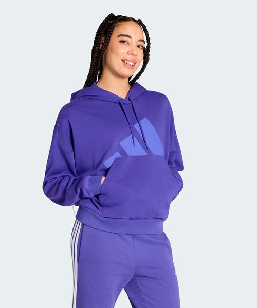 Blusa de Moletinho Feminino Adidas Essentials Big Logo