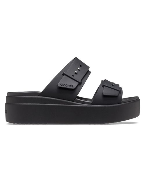 Sandália Crocs Brooklyn Sandal Low Wedge