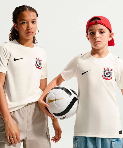 Camisa Corinthians Nike I 2026/27 Torcedor Pro Infantil