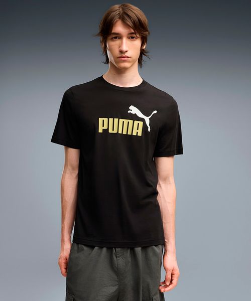 Camiseta Masculina Puma Essentials 2 Color No. 1 Logo Tee